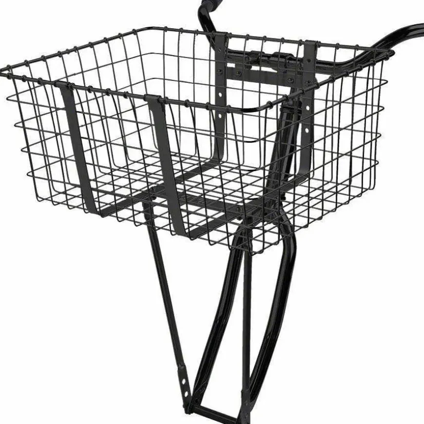 Wald 157 Front Giant Delivery Basket: Gloss Black