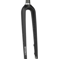 Whisky Parts Co. No.9 MCX+ Fork - 12mm Thru Axle, 1-1/8-1.5" Tapered Carbon Steerer, Flat Mount Disc