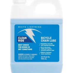 White Lightning Clean Ride Bike Chain Wax Lube - 32 fl,oz