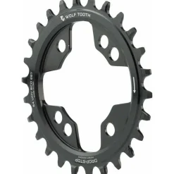 Wolf Tooth 64 BCD Chainring, Universal Mount, Drop-Stop