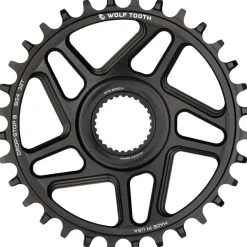 Wolf Tooth Bosch Gen 4 Direct Mount Chainring - Drop-Stop B 34T Black