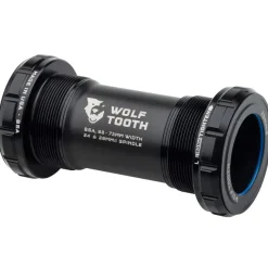 Wolf Tooth Bottom Bracket - English (BSA) 68/73mm For 29mm Spindle Black