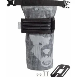 Wolf Tooth B-RAD TekLite Roll-Top Bike Bag and Mounting Plate - 1L, Black