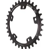 Wolf Tooth CAMO Aluminum Chainring - 30t CAMO Mount Drop-Stop B BLK