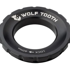 Wolf Tooth CenterLock Rotor Lockring - External Splined Black