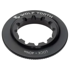 Wolf Tooth Centerlock Rotor Lockring - Internal Splined Black