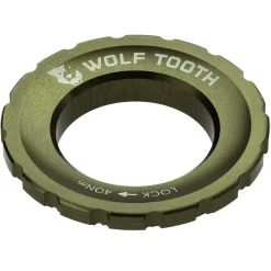 Wolf Tooth CenterLock Rotor Lockring - External Splined Olive