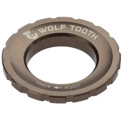 Wolf Tooth CenterLock Rotor Lockring - External Splined Espresso