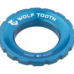 Wolf Tooth CenterLock Rotor Lockring - External Splined Blue