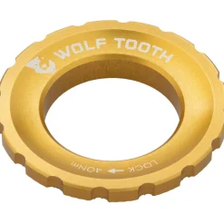 Wolf Tooth CenterLock Rotor Lockring - External Splined Gold