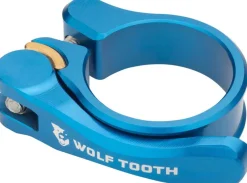 Wolf Tooth Components Quick Release Seatpost Clamp - 29.8mm Blue