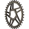 Wolf Tooth Direct Mount Chainring - 30t SRAM Direct Mount Drop-Stop A For SRAM 3-Bolt Cranksets 6mm Offset BLK