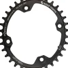 Wolf Tooth Elliptical 104 BCD Chainring - 34t 104 BCD 4-Bolt Drop-Stop B BLK