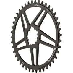Wolf Tooth Elliptical Direct Mount Chainring - 40t SRAM Direct Mount 6mm Offset Drop-Stop Flattop Compatible BLK