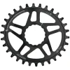Wolf Tooth Elliptical Direct Mount Chainring - 28t RaceFace/Easton CINCH Direct Mount Drop-Stop 6mm Offset BLK