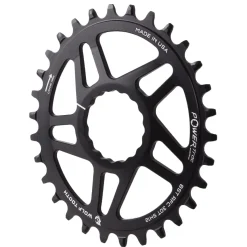 Wolf Tooth Elliptical Direct Mount Chainring - 30t RaceFace CINCH Boost Drop-Stop ST Shimano 12 Speed HG+ BLK
