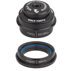 Wolf Tooth GeoShift Performance Angle Headset - 2 Deg Short EC44/ZS56 Black