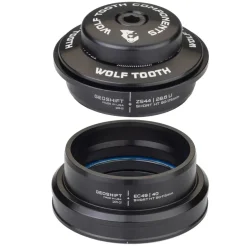 Wolf Tooth GeoShift Performance Angle Headset - 1 Deg Long ZS44/EC49 Black