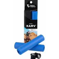 Wolf Tooth Karv Bike Handlebar Grips - Blue