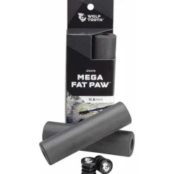 Wolf Tooth Mega Fat Paw Bike Handlebar Grips - Black