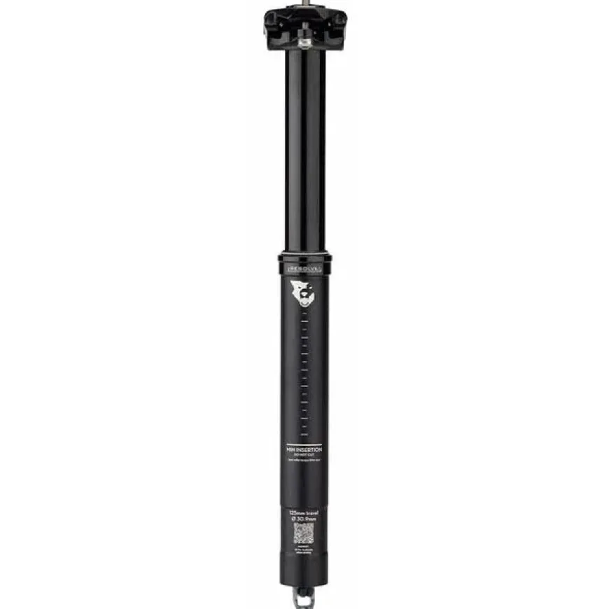 Wolf Tooth Resolve Dropper Seatpost - 30.9 200mm Travel Black Rev 2