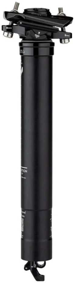 Wolf Tooth Resolve Dropper Seatpost - 31.6 200mm Travel Black Rev 1