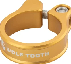 Wolf Tooth Seatpost Clamp - 34.9mm Gold