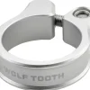 Wolf Tooth Seatpost Clamp - 31.8mm Raw Silver