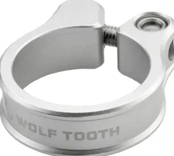 Wolf Tooth Seatpost Clamp - 34.9mm Raw Silver