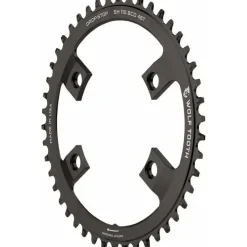 Wolf Tooth Shimano 110 Asymmetric BCD Chainring , 4-Bolt, Drop-Stop, For Shimano Cranks