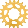 Wolf Tooth Single Speed Aluminum Cog - 20t Compatible with 3/32" Chains Gold