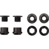 Wolf Tooth 1x Chainring Bolt Set - 6mm Dual Hex Fittings Set/4 Black