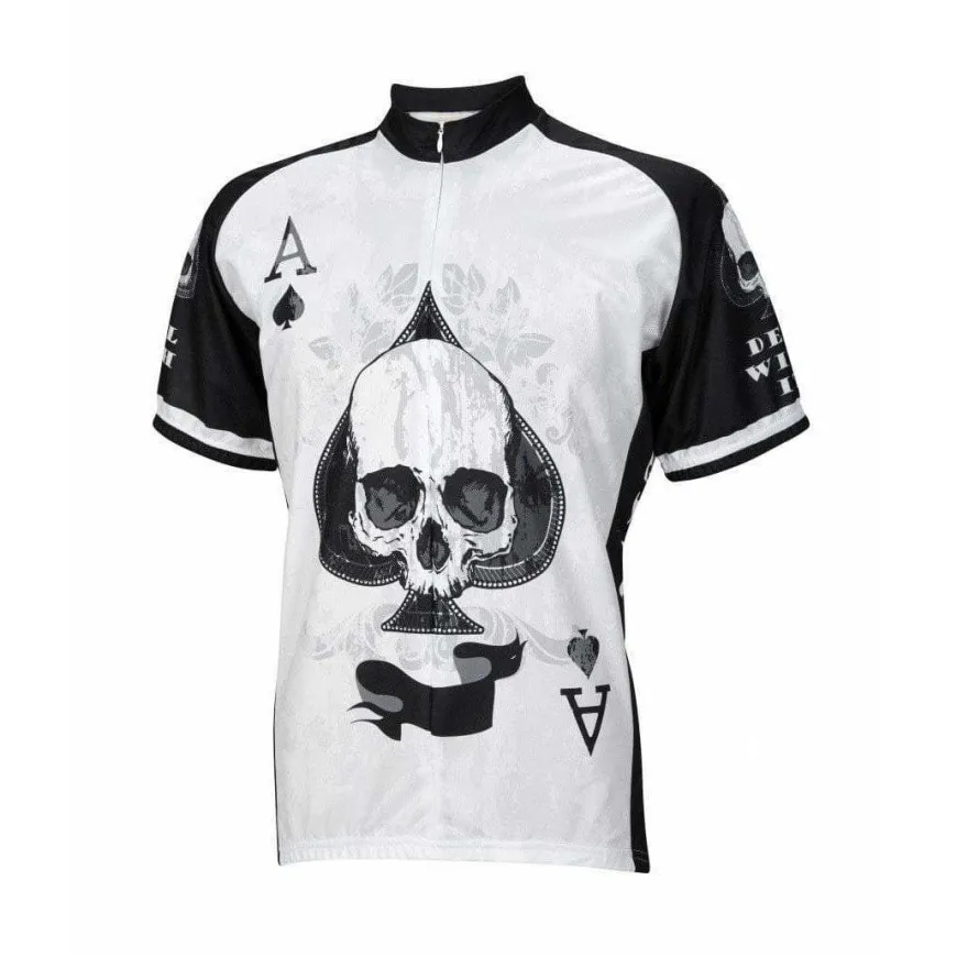 World Jerseys Men's Ace of Spades Road Bike Jersey