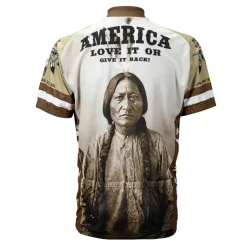 World Jerseys Men's America Love It Road Bike Jersey