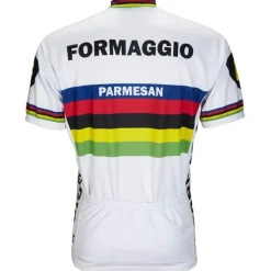 World Jerseys Men's Formaggio 1965 World Champ Road Bike Jersey