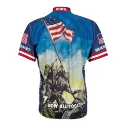 World Jerseys Men's Iwo Jima Road Bike Jersey