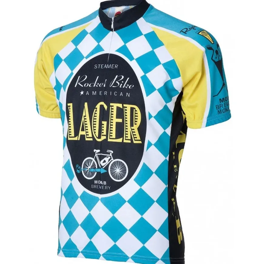 World Jerseys Men's Rocket Bike Road Bike Jersey