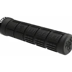 WTB Wafel Bike Handlebar Grips - Black, Lock-On