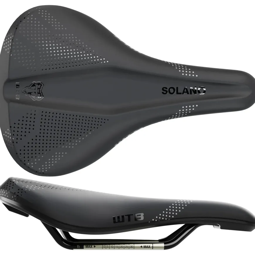 WTB Solano Saddle - Titanium Black Wide Fusion Form