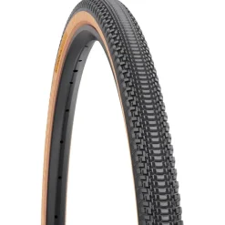 WTB Vulpine Gravel Bike Tire - 700 x 36, TCS Tubeless, Black/Tan, Light/Fast Rolling, Dual DNA