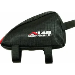 XLAB Rocket Pocket XL Top Tube/ Stem Bag: Black