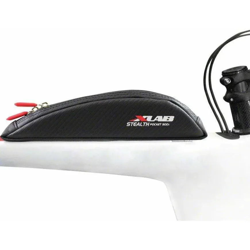 XLAB Stealth Pocket 500c Frame Bag: Carbon