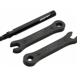 Zipp Zipp Tangente Aluminum Knurled Valve Extender - 65mm 808 1 Piece Removable Presta Valve BLK