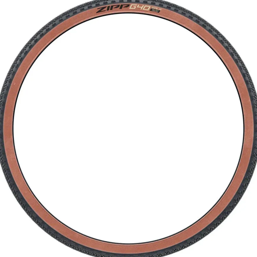 Zipp G40 XPLR Puncture Resistant Gravel Bike Tire - 700 x 40, Tubeless, Black/Tan, A2