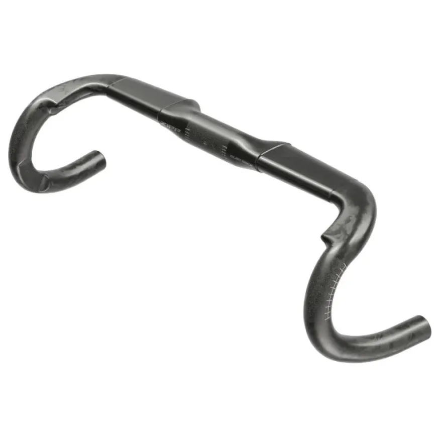 Zipp Zipp SL-80 Race Drop Handlebar - Carbon 31.8mm 44cm Natural Carbon w/ Matte Logos A1